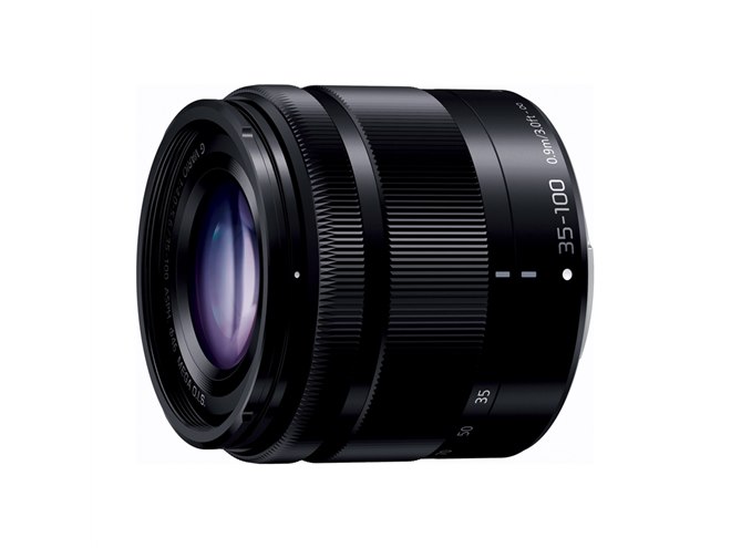 パナソニック、沈胴機構でコンパクトな望遠ズームレンズ「H-FS35100