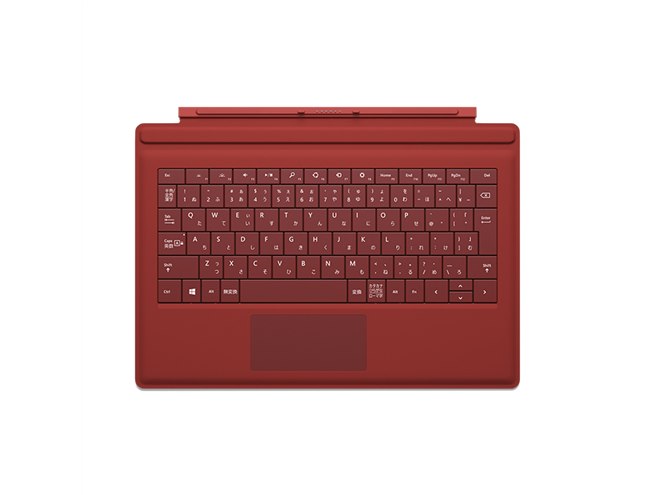 マイクロソフト、「Surface Pro タイプ カバー」のレッドモデルを一般