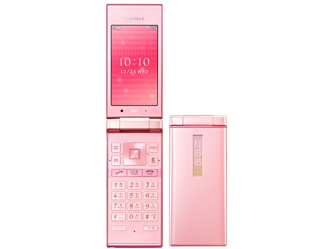 au、スマートソニックレシーバーを採用した携帯電話「MARVERA2