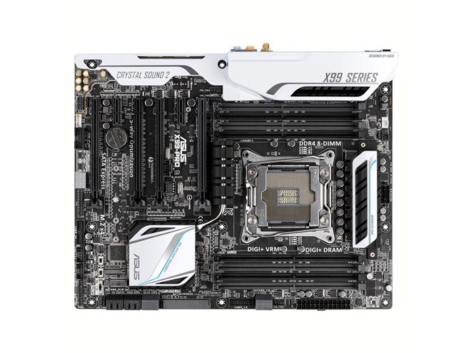 ASUS、ビデオカードを7枚搭載可能なX99マザーなど2機種 - 価格.com