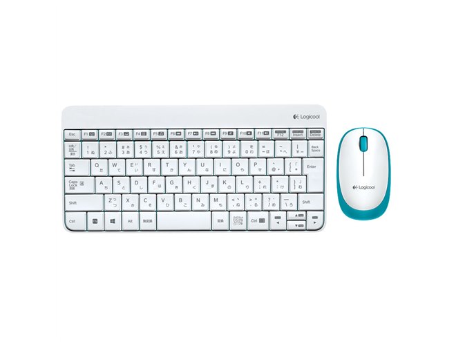 ロジクール、税抜2,480円の長寿命ワイヤレスキーボード＆マウスセット