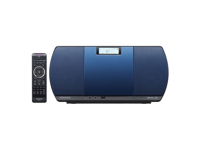 ケンウッド、電動CDドアやBluetoothを搭載した一体型オーディオ