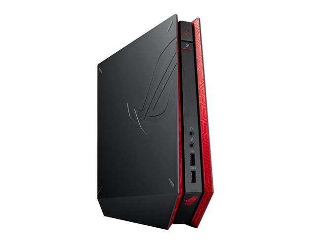 ASUS、家庭用ゲーム機と同等サイズの小型ゲーミングPC「R.O.G. GR8
