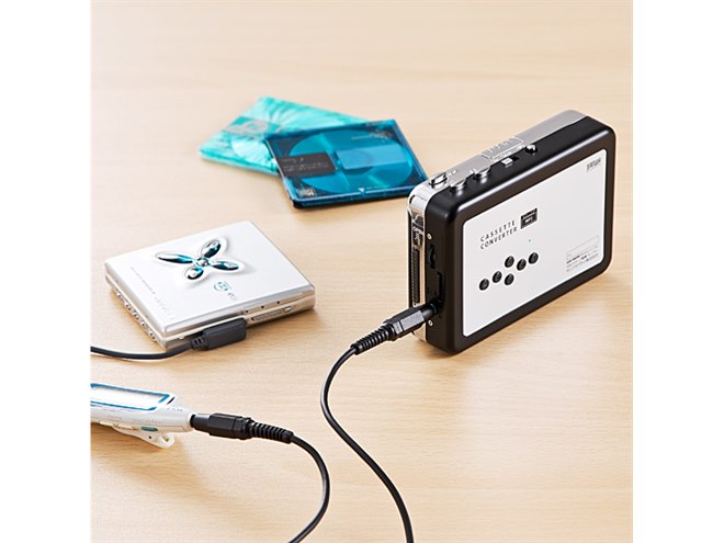 サンワ、microSDカードに対応したカセットテープ変換プレーヤー - 価格.com