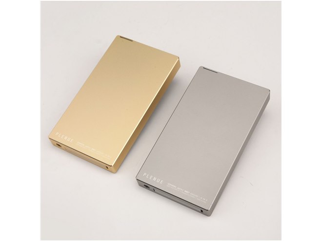 COWON PLENUE 1 128GB ゴールド COWON、ハイレゾ対応「PLENUE 1」の限定ゴールド/シルバーモデル