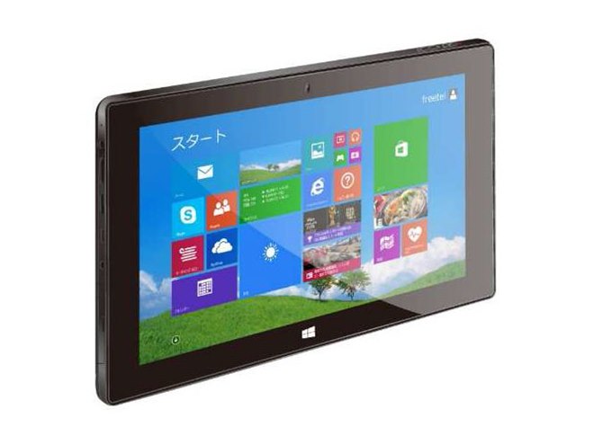プラスワン、税抜34,800円の10.1型Windowsタブレットを12/26発売