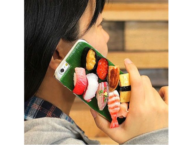 Hamee、ミニチュアお寿司8貫盛りのサンプルiPhoneケース - 価格.com