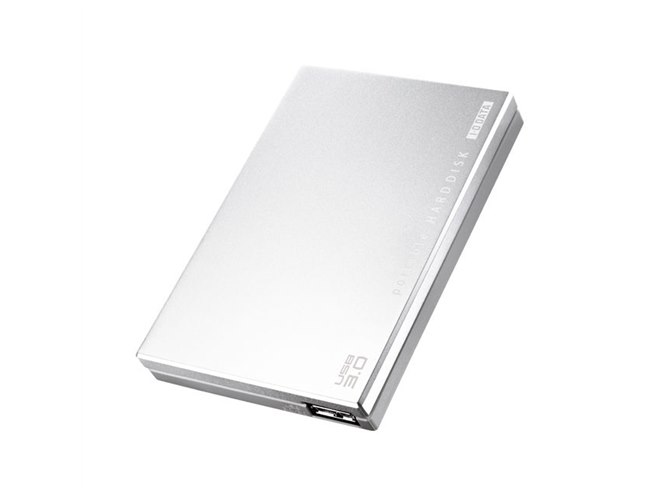 アイ・オー、USB 3.0対応ポータブルHDD「超高速カクうす」新モデル