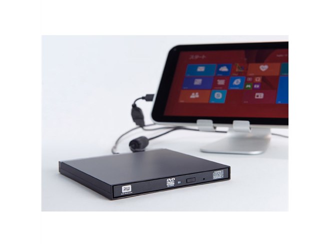 ロジテック、Windowsタブレット専用のポータブルBD - 価格.com