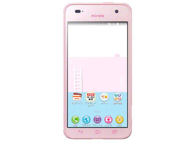 au、カメラと連動した防犯ブザー搭載のジュニア向けスマホ「miraie