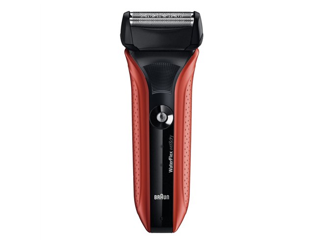 未使用品、ブラウンWaterFlex WF2s red メンズシェーバー ブラウン、前後スイングヘッドを搭載したお風呂剃りシェーバー - 価格.com