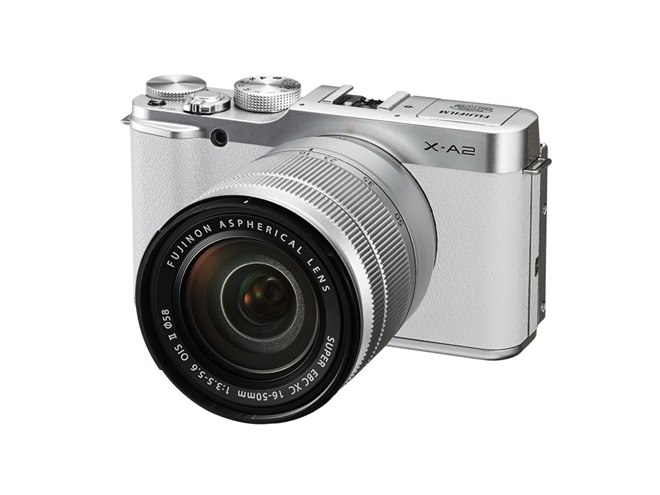 Fujifilm X-A2 ミラーレスカメラ ズームレンズ付き 富士フイルム、175度回転チルト液晶搭載ミラーレス「FUJIFILM X-A2