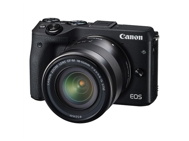 キヤノン、AF性能が向上した2420万画素のミラーレス一眼「EOS M3