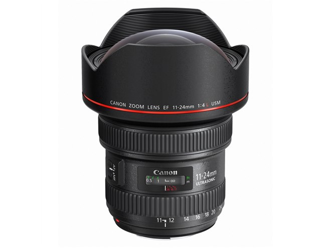 キヤノン、世界最広角の超広角ズームレンズ「EF11-24mm F4L USM