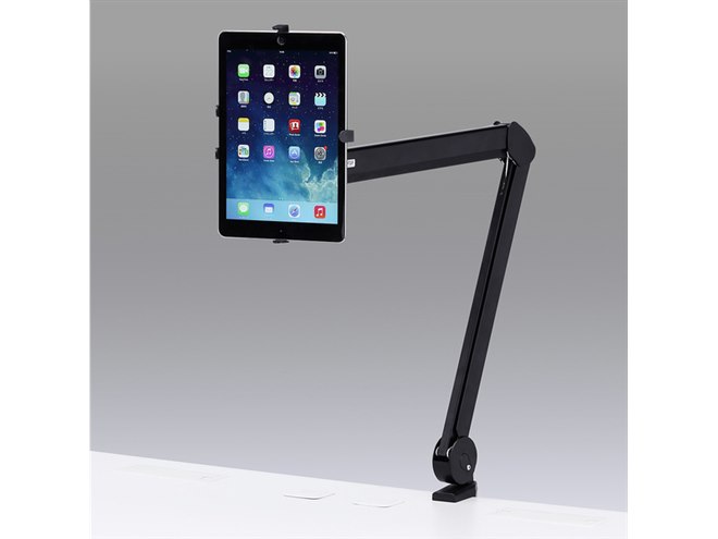 サンワ、7～11型タブレット用クランプ式モニターアーム - 価格.com