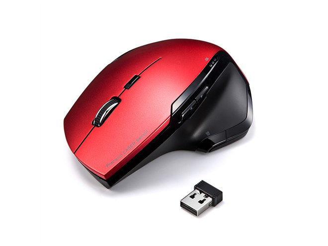 サンワ、読み取り精度が高いTOGレーザーセンサー搭載マウス - 価格.com