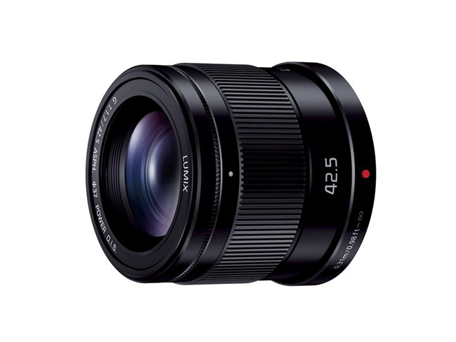 LUMIX G 42.5mm/F1.7 単焦点レンズ H-HS043 パナソニック、F1.7で42.5mmの中望遠ポートレートレンズ「H
