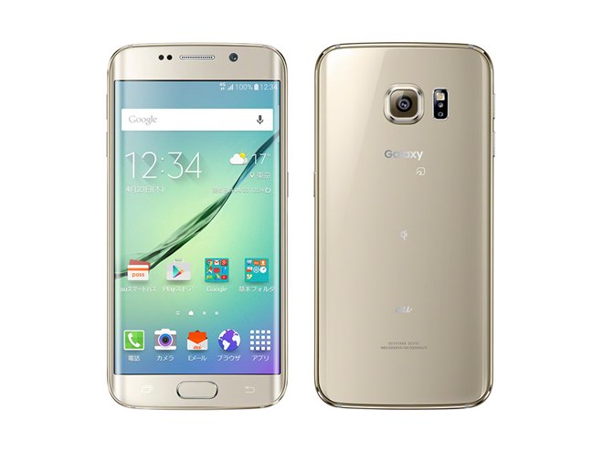 Amazon | 【 au 】 Galaxy S6 edge SCV31 32GB White Pearl | au