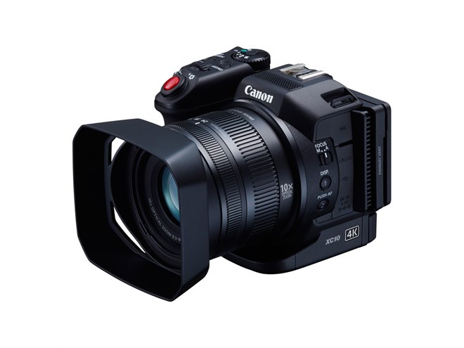 キヤノン、プロ・ハイアマチュア向けの小型4Kビデオカメラ「XC10