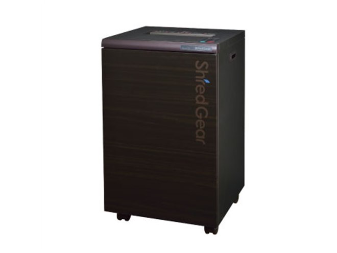 サカエ、セキュリティレベル7の極小細断を実現したシュレッダーなど3