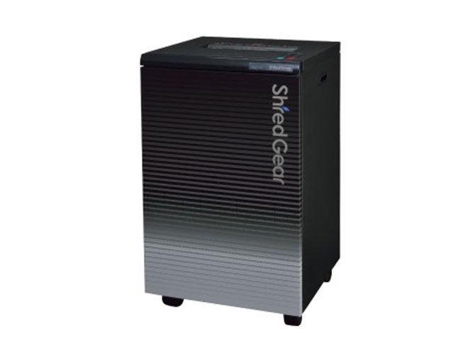 サカエ、セキュリティレベル7の極小細断を実現したシュレッダーなど3