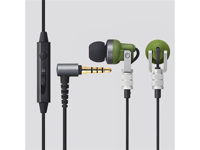 エレコム、ミリタリースタイルのハイレゾ対応イヤホン2機種 - 価格.com