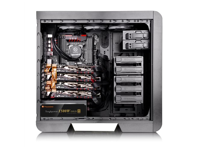 Thermaltake、大容量1500Wで80PLUS GOLD認定のハイエンド電源ユニット