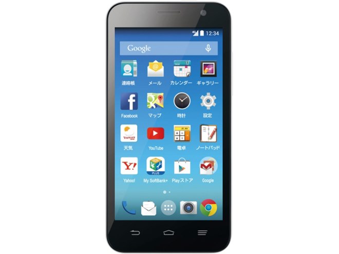 ソフトバンク、プリペイド専用スマホ「BLADE Q+」を4/24発売決定