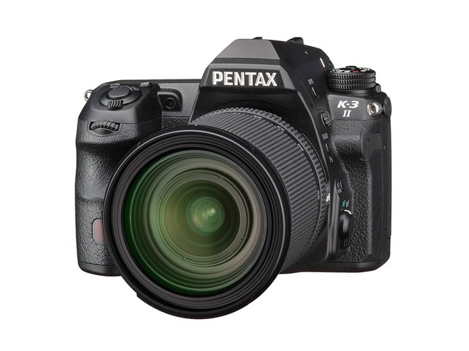 リコー、手ぶれ補正を強化した最上位一眼カメラ「PENTAX K-3 II