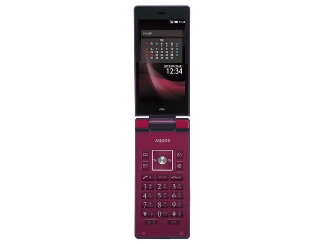 シャープ、VoLTE＆4G LTE対応のAndroidケータイ「AQUOS K SHF32