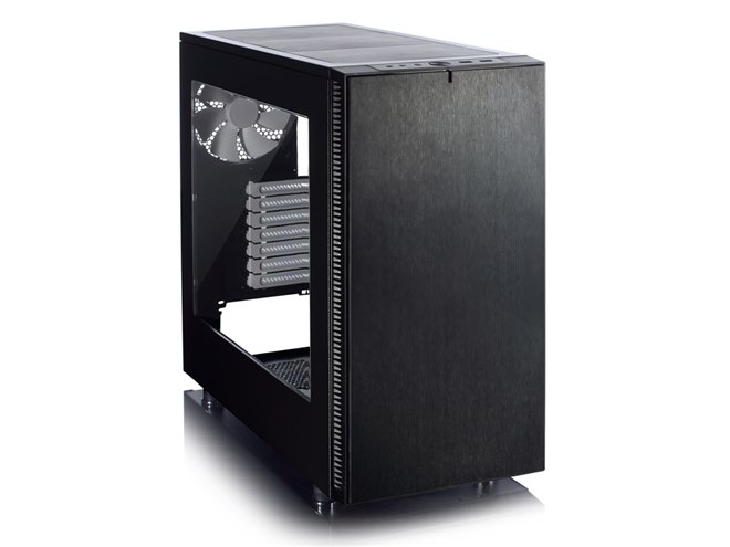 オシャレな電源付き静音PCケース　FRACTALDESIGN Fractal Design、エアフローや静音性を重視した水冷対応PCケース