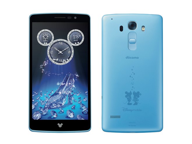 ドコモ、ウィンドウカバー付属のディズニースマホ「DM-01G」を5/29発売