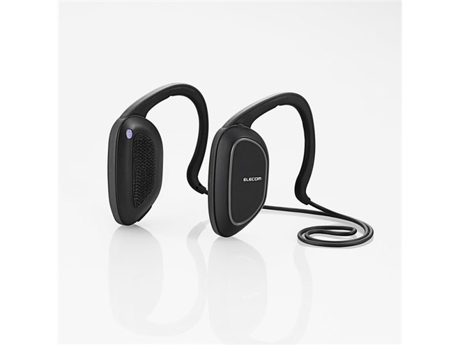 エレコム、自転車用ヘルメットに装着できるBluetoothイヤースピーカー