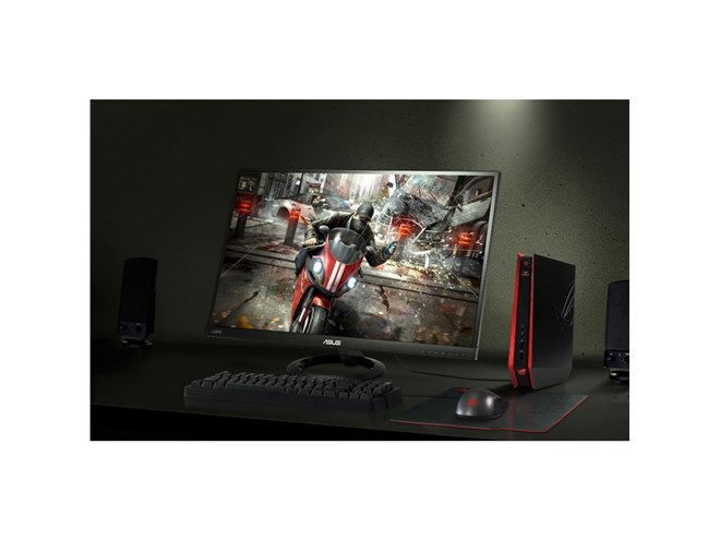 ASUS、幅6cmの小型ゲーミングPCベアボーン「R.O.G. GR6」 - 価格.com