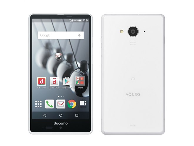 SH 04G ドコモ　本体　白 ドコモ、クアッドコア搭載の5型「AQUOS EVER SH-04G」を6/19発売