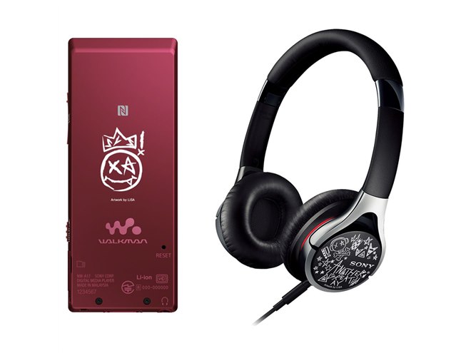 WALKMAN Aシリーズ NW-A16 LiSAモデル LiSA × WALKMAN®＆ヘッドホンコラボモデル | ポータブル