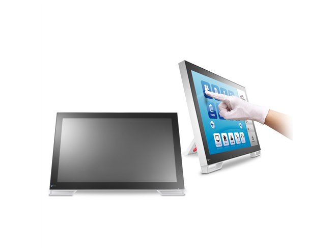 EIZO、手袋で操作可能な21.5型フルフラットのマルチタッチ液晶 - 価格.com