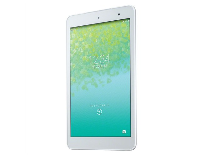 Qua tab タブレット　au au、スマホを充電できる8型タブレット「Qua tab QZ8」を1/19発売