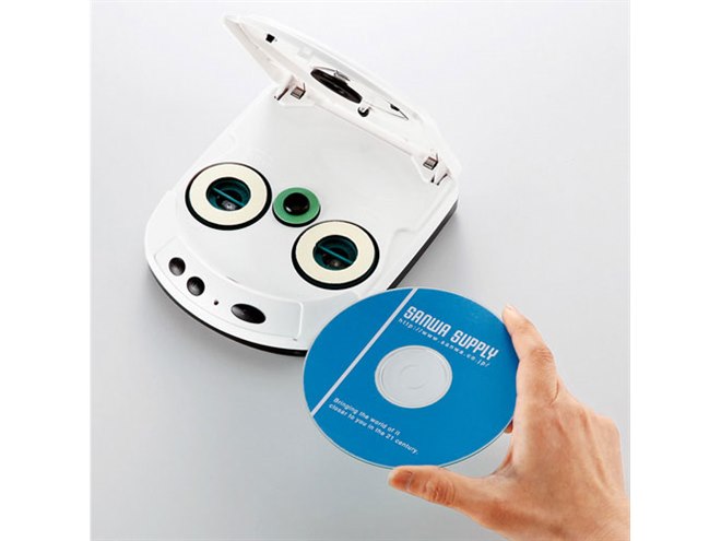 ディスク自動修復機　電動　非研磨　SANWA SUPPLY CD-RE1ATN サンワ、非研磨タイプのディスク自動修復機 - 価格.com