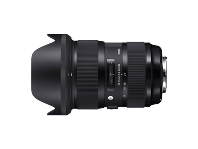 SIGMA 24-35mm F2 DG HSM ズームレンズ NIKON フル シグマ、フルサイズ対応大口径ズーム「24-35mm F2」ニコン用を発売