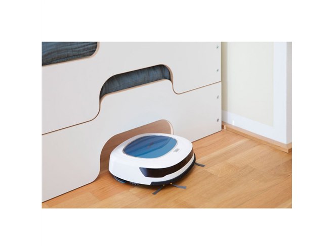 ロボット掃除機 振動モップ機能付き エコバックス、大型モップを搭載した小型ロボット掃除機「DEEBOT