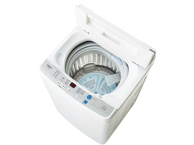 AQUA、4か所からの水流でしっかり洗える全自動洗濯機3機種