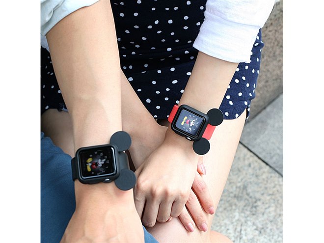 Hamee、ミッキーの耳が付いたAppleWatch専用カバー - 価格.com