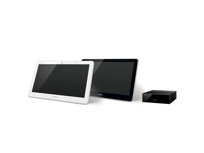 シャープ、テレビ機能付き16型Androidタブレット「AQUOSファミレド
