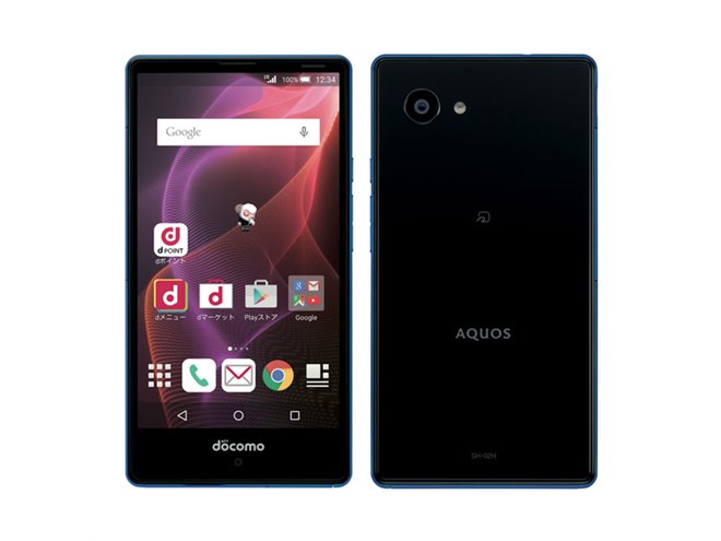 シャープ、バイカラーデザインの4.7型スマホ「AQUOS Compact SH-02H