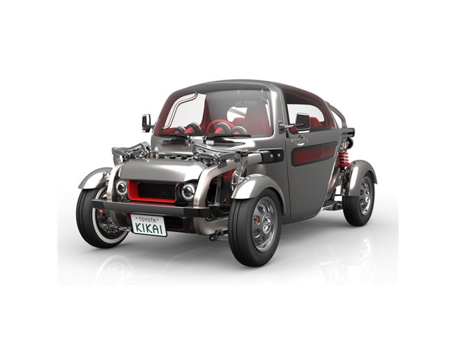 東京モーターショー2015】異色のコンセプトモデル「トヨタKIKAI」登場