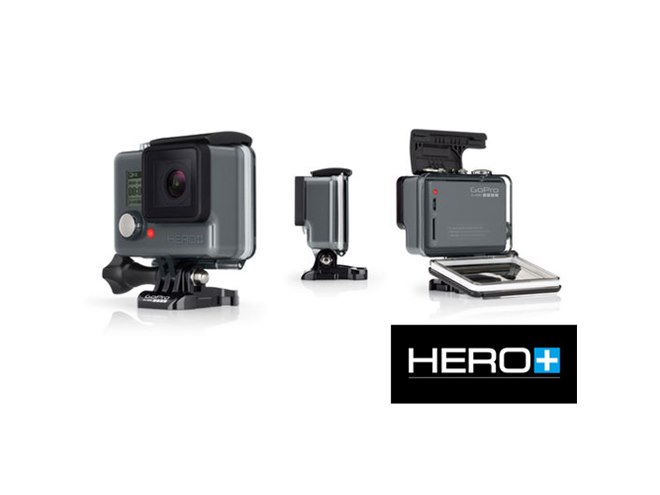 GoPro、Wi-Fi対応「HERO+」を税別29,800円で11月に国内発売 - 価格.com