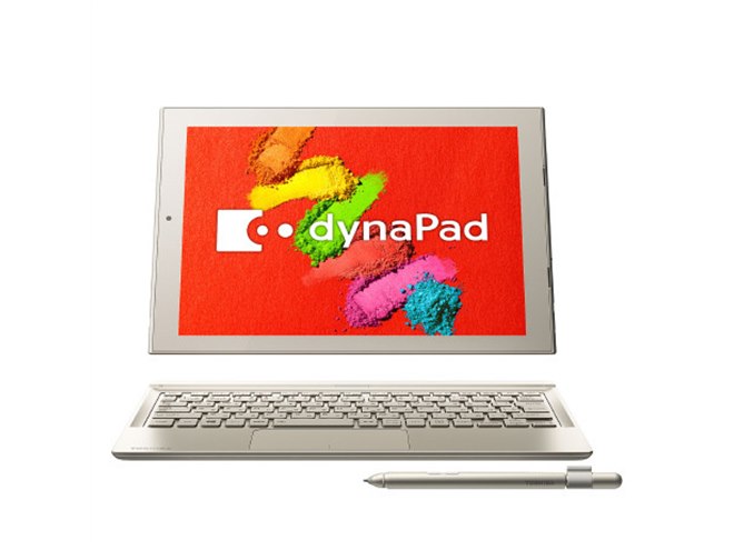 Windowsノート本体 TOSHIBA dynapad N72 東芝、世界最薄6.9mmで1台2役の12型モバイルノート「dynaPad N72
