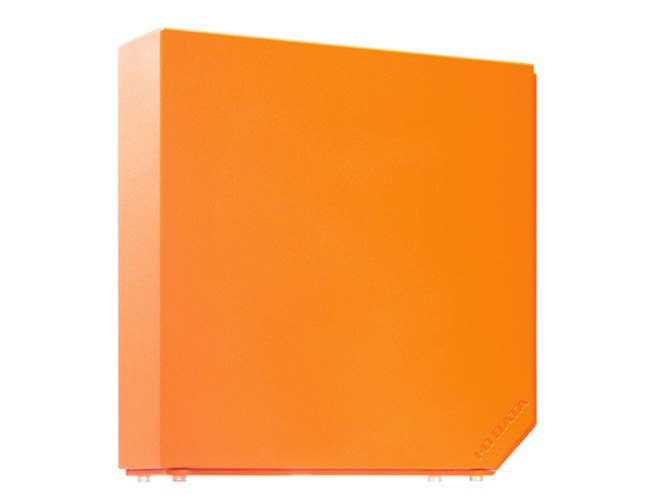 アイ・オー、「カクぴた」デザインを採用したカラフルな外付けHDD