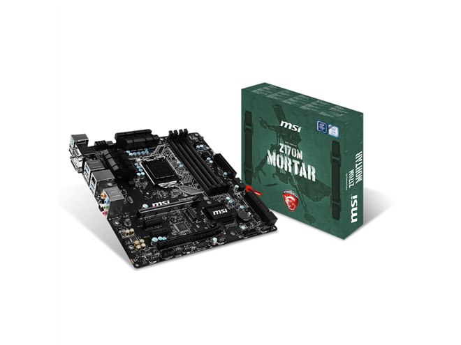 MSI、「Intel Z170」チップセット搭載ゲーミングマザー2機種など